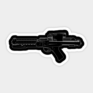 E11 Blaster Sticker